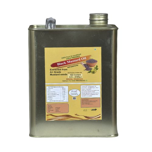 Black Mustard Oil  3.5 Ltr